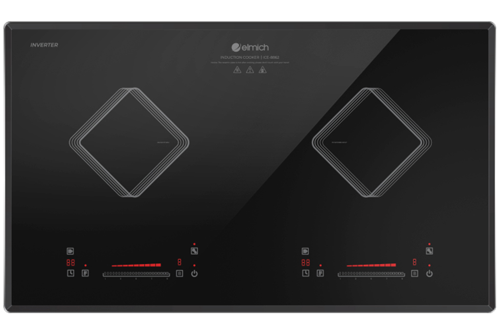 Bếp từ đôi Elmich ICE-8862