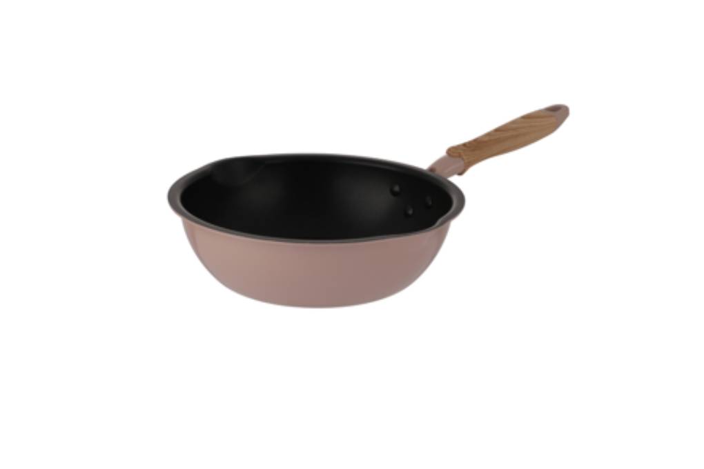 Chảo chống dính đáy từ Kangaroo KGWAKS26P (màu hồng) -Korean Star Series