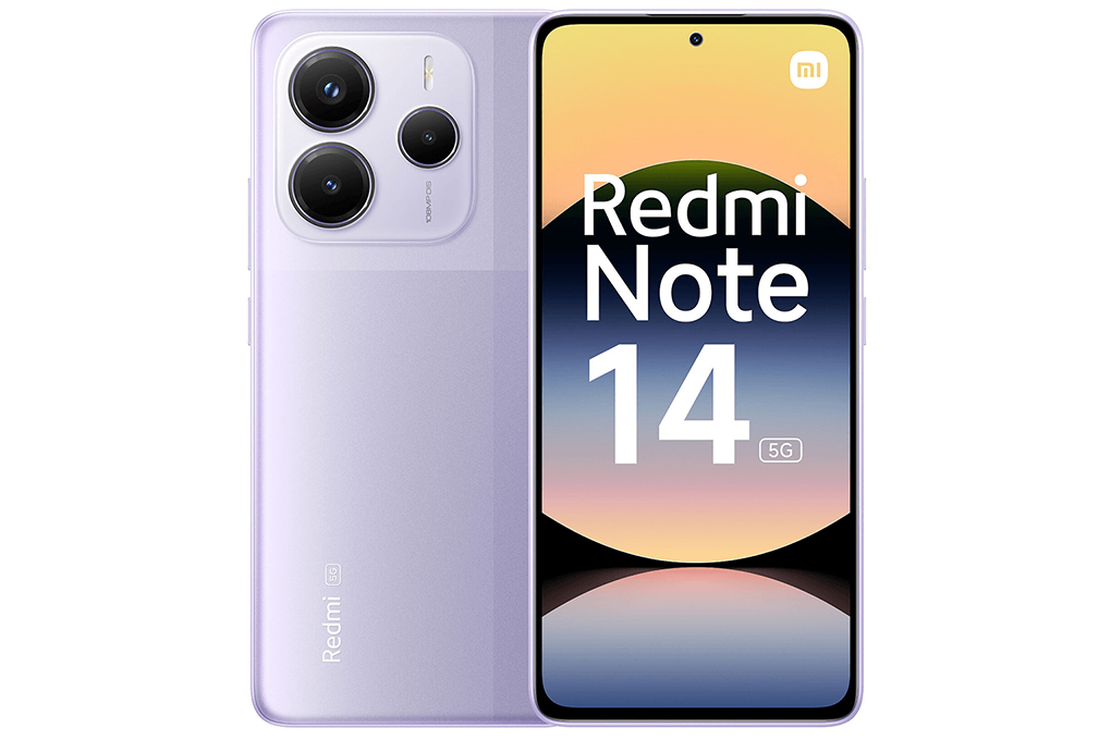 Điện thoại Xiaomi Redmi Note 14 5G 8GB/256GB Tím - Hàng chính hãng
