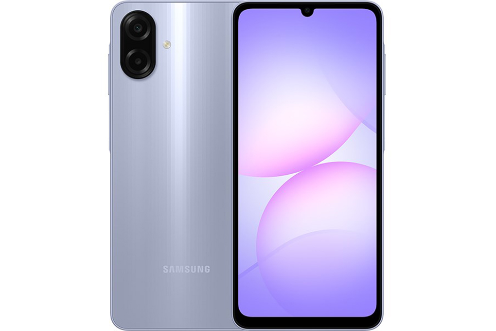 Điện thoại Samsung Galaxy A07 4GB/128GB Tím nhạt - Hàng chính hãng