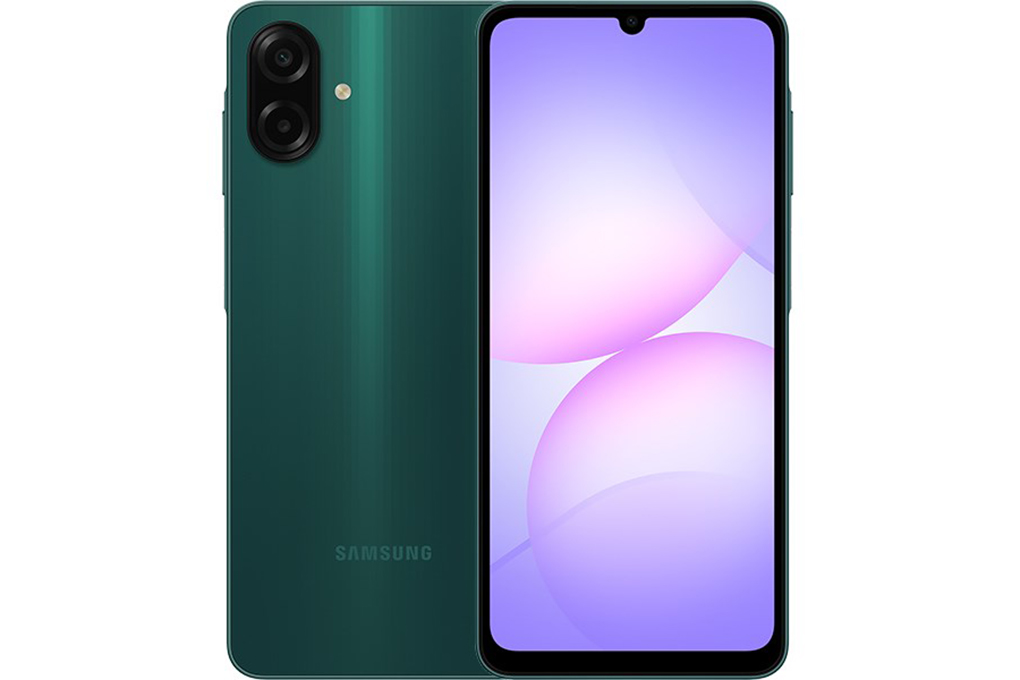 Điện thoại Samsung Galaxy A07 4GB/128GB Xanh lá - Hàng chính hãng