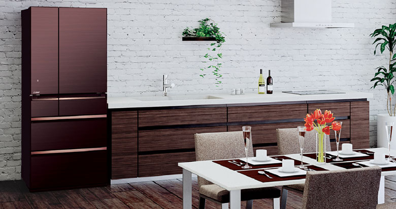 Tủ lạnh 500 lít Mitsubishi Inverter MR-WX52D-BR-V