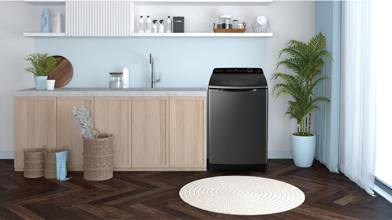 Máy giặt Aqua Inverter 13 kg AQW-DR130UGT.PS - Kiểu dáng sang trọng, nhỏ gọn