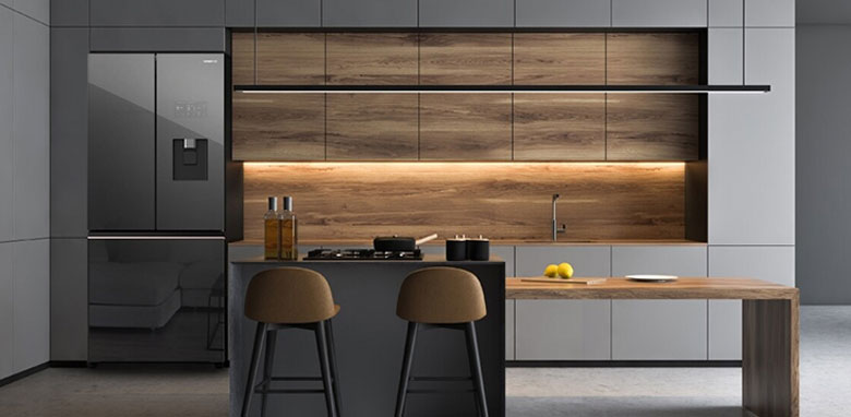 Tủ lạnh 3 cánh có ngăn đông mềm Panasonic Inverter 495 lít NR-CW530XMMV