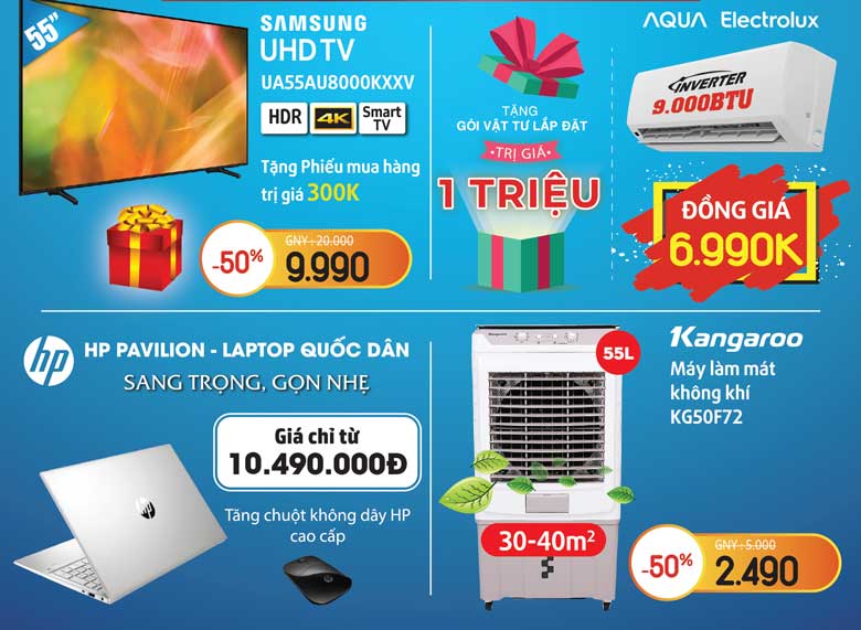 Sinh Nhật Tuổi 17 Vui Hết Sảy - Giảm Đến 50%++ - Tặng Mã Giảm Giá Đến 7 Triệu Đồng