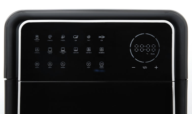 Nồi chiên không dầu Kangaroo KG12AF8A 12 lít - Bảng điều khiển dễ dùng