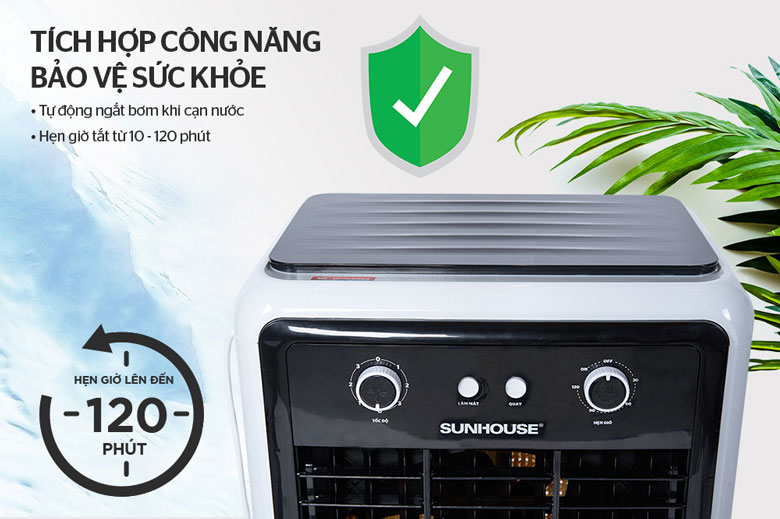 Quạt điều hòa Sunhouse SHD7750 - Nhiều tính năng thông minh