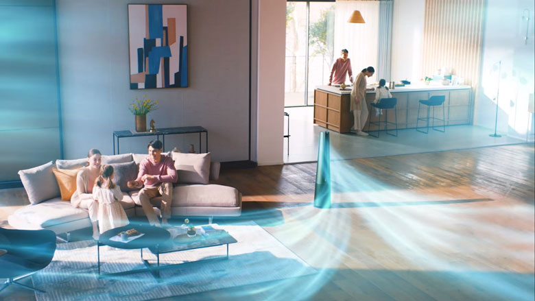 LG PuriCare AeroTower FS15GPGF0 Xanh lá - Lọc và làm mát không gian 76m2