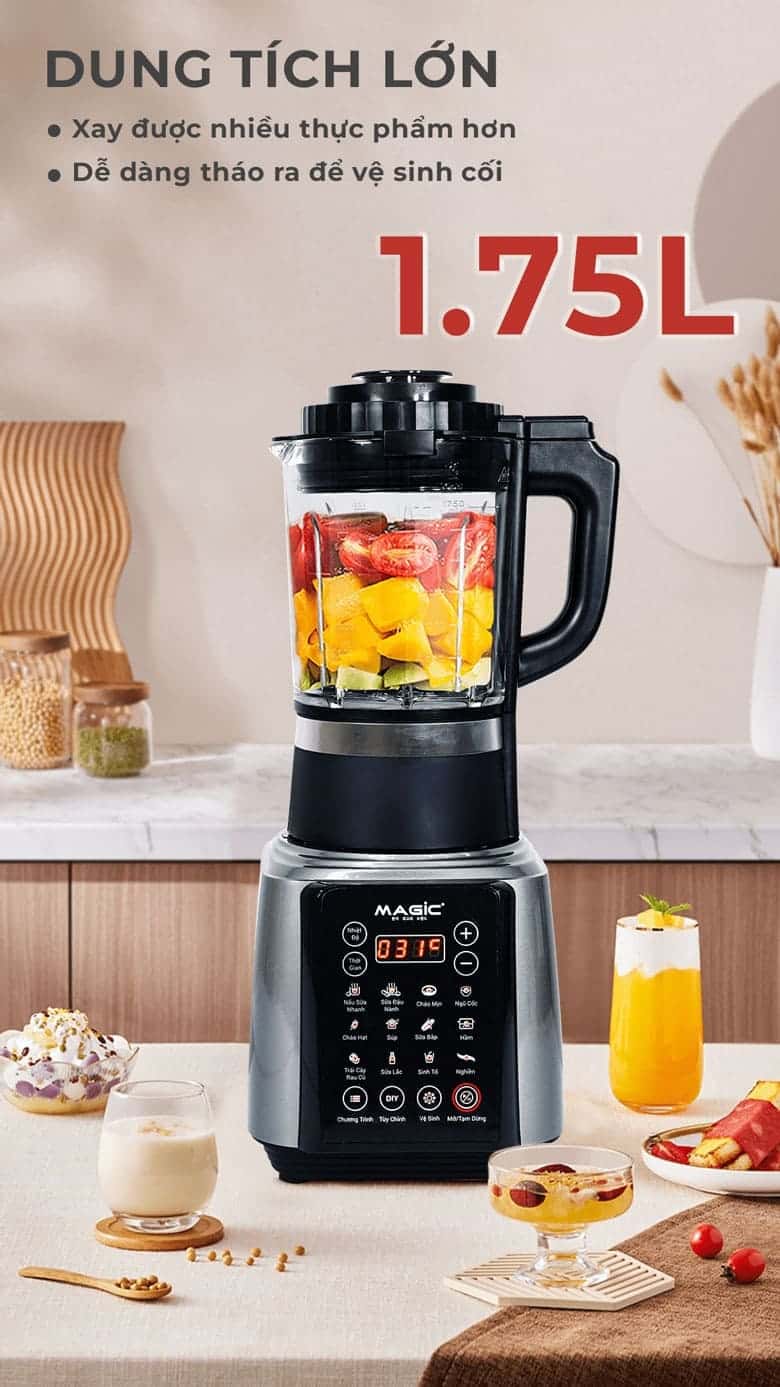 Máy làm sữa hạt Magic A96 - Dung tích lớn