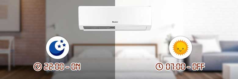 Điều hòa 1 chiều Gree AMORE18 18000BTU - Hẹn giờ bật/tắt