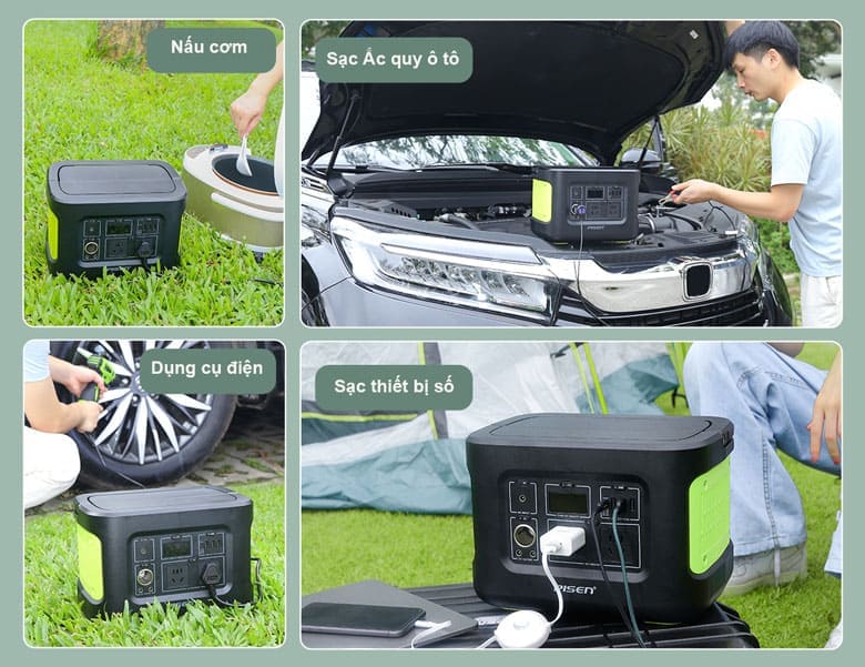Trạm sạc di động Pisen PS-CL025C54CN - Sạc đa năng