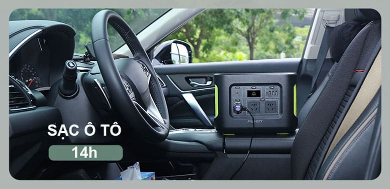 Trạm sạc di động Pisen PS-CL025C54CN - Sạc bằng ô tô