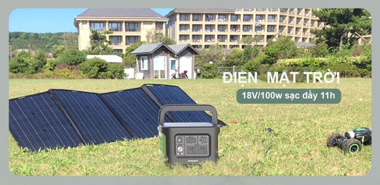 Trạm sạc di động Pisen PS-CL025C54CN - Sạc bằng điện mặt trời