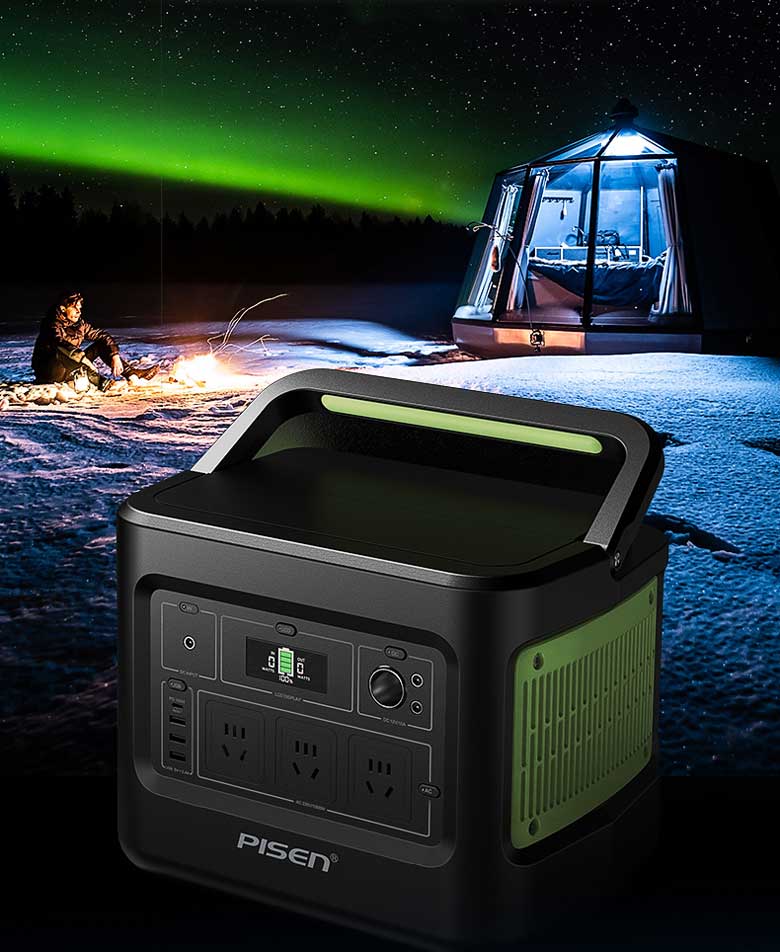 Trạm sạc di động Pisen - Power Station 1000Wh PS-CL028C90CN