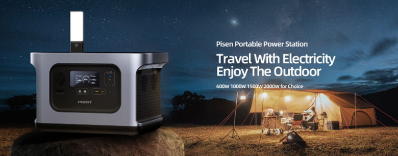 trạm sạc dự phòng thương hiệu Pisen