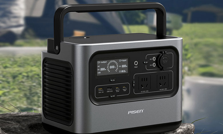 Trạm sạc dự phòng di động Pisen, cấp điện AC & DC - PISEN PowerWild 600W TS-OPS04