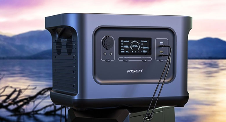 Trạm sạc dự phòng di động Pisen, cấp điện AC & DC - Super Fast PISEN Power Wild 2000W TS-OPS10
