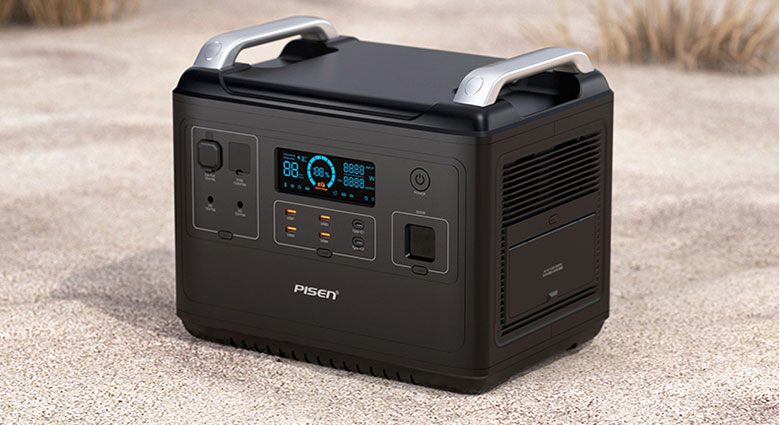 Trạm sạc dự phòng/trạm điện di động Pisen, cấp điện AC & DC - Super Fast PISEN Power Wild 1000W TS-OPS02