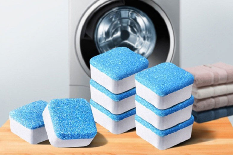 Lưu ý về cách sử dụng viên vệ sinh máy giặt
