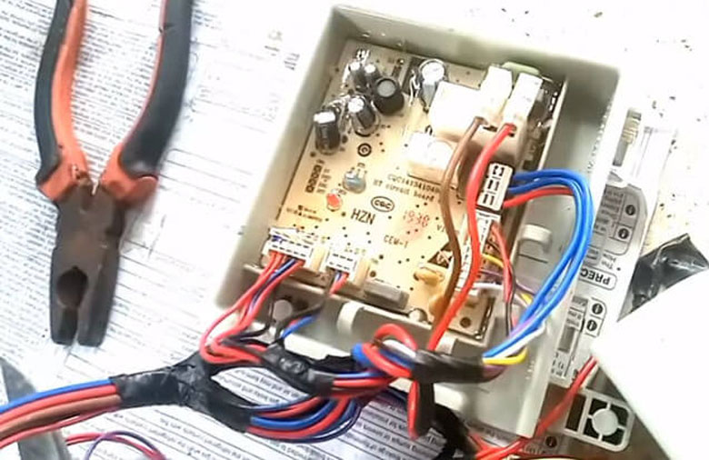 Lỗi FC2 máy giặt Aqua - Nguyên nhân