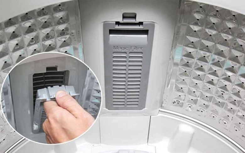 Hướng dẫn vệ sinh máy giặt cửa trên  3