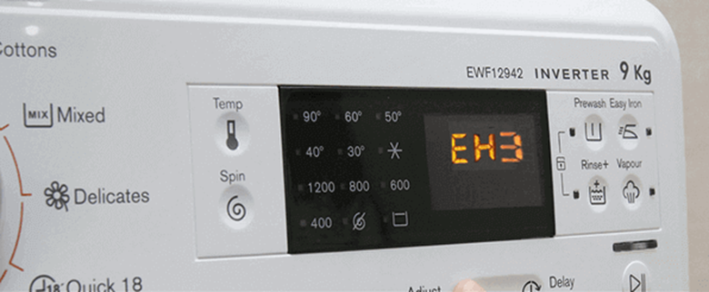 Lỗi nháy đèn máy giặt Electrolux 6