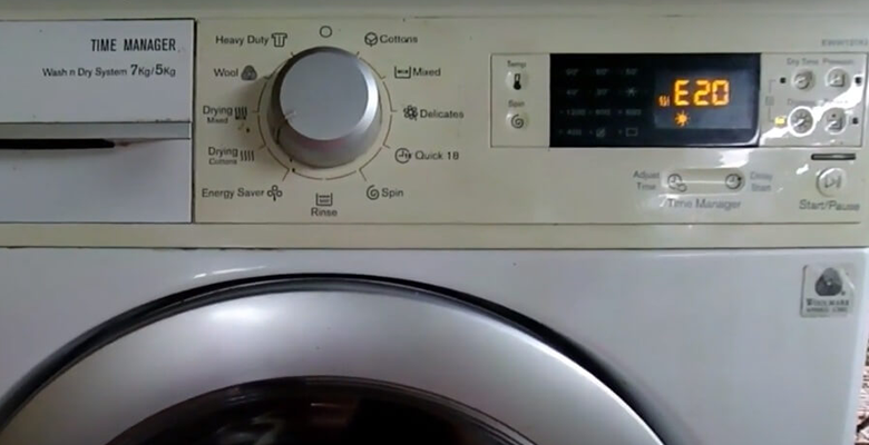 Lỗi nháy đèn máy giặt Electrolux 3
