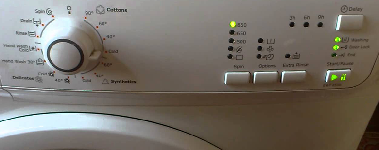 Lỗi nháy đèn máy giặt Electrolux 1