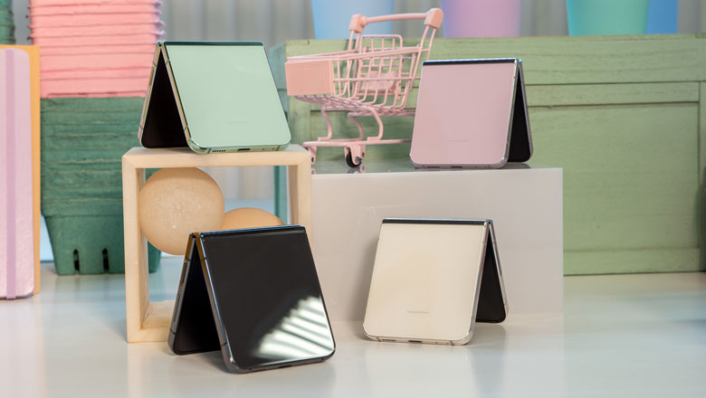 Samsung Galaxy Z Flip5 8GB/256GB Lavender - Màu sắc cảm hứng từ thiên nhiên