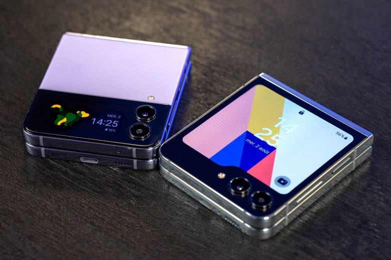 Samsung Galaxy Z Flip5 8GB/256GB Lavender - Bảng điều khiển Flex Mode