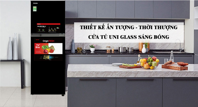 Tủ lạnh Toshiba dưới 10 triệu - Inverter 194 lít GR-A25VM(UKG1)