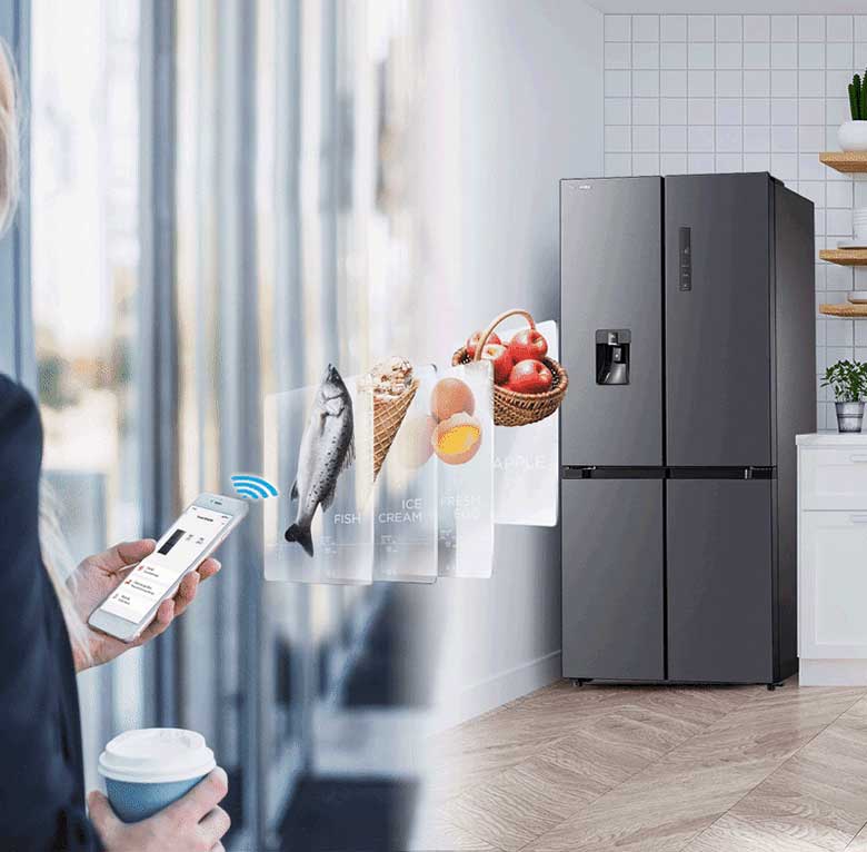 Tủ lạnh 20 triệu - Toshiba Inverter 509 lít GR-RF605WI-PMV(06)-MG