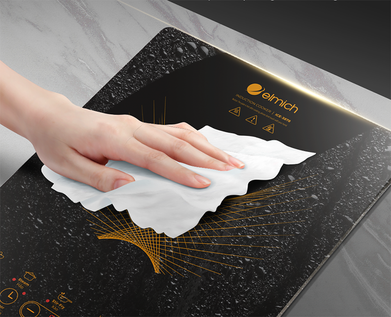 Bếp điện từ Elmich ICE-3878 trang bị kính ceramic