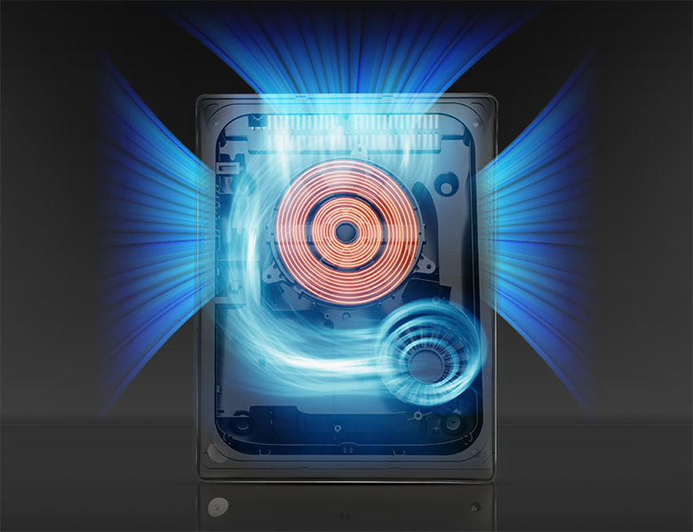 Bếp điện từ Elmich ICE-3878 tản nhiệt tốt