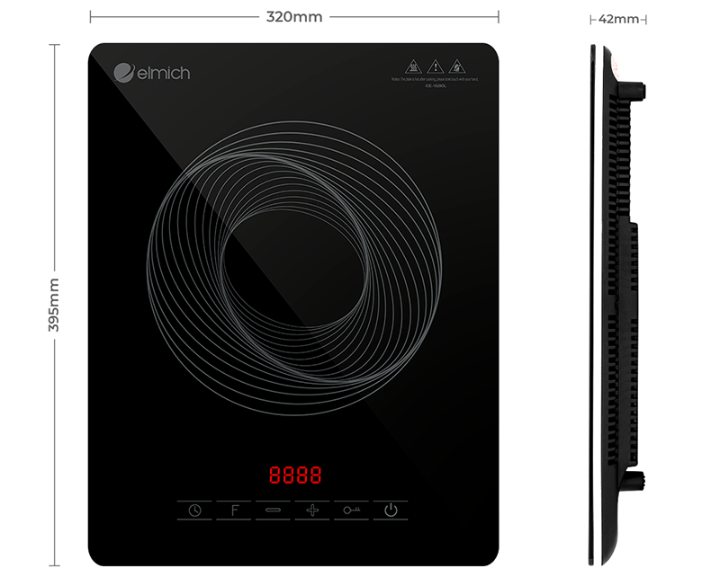 chi tiết - Bếp từ đơn Elmich ICE-1828OL