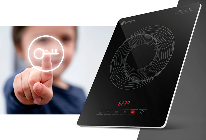 Elmich ICE-1828OL có khóa trẻ nhỏ