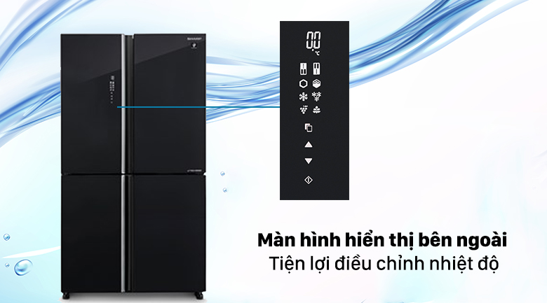 Tủ lạnh 4 cánh có ngăn đông mềm 5