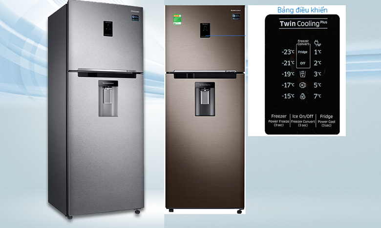 Tủ lạnh 380 lít - Samsung Inverter RT38K5982DX/SV và RT38K5982SL/SV