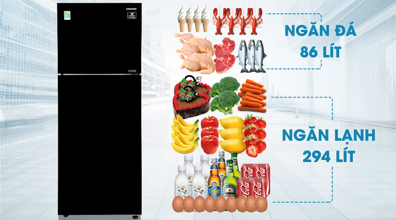 Tủ lạnh 380 lít Samsung Inverter RT38K50822C/SV