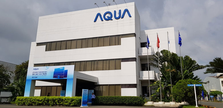 So sánh tủ lạnh Aqua và Toshiba: Thương hiệu Aqua 