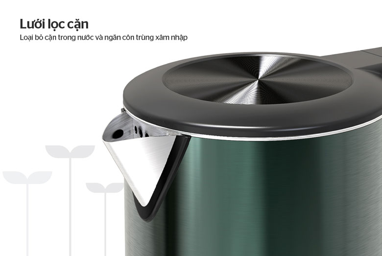 Ấm siêu tốc Sunhouse Mama SHD1389 1.8 lít - Lưới lọc cặn