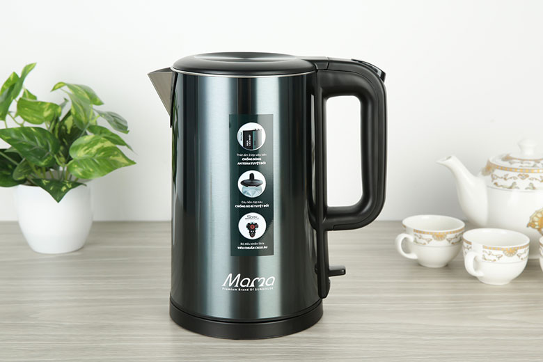 Ấm siêu tốc Sunhouse Mama SHD1389 1.8 lít - Thiết kế sang trọng, nhỏ gọn