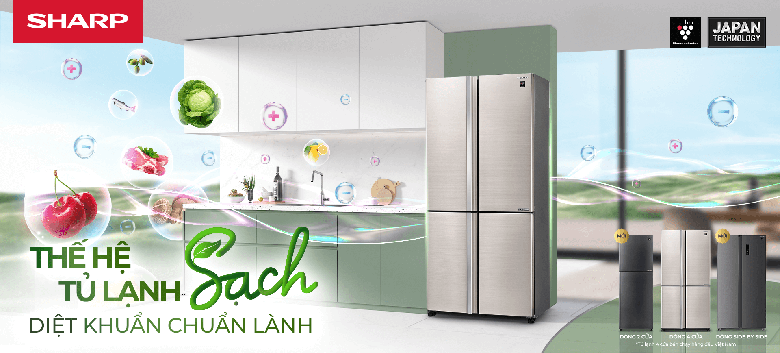 So sánh tủ lạnh LG và Sharp 1