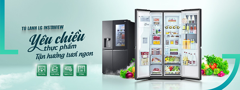 So sánh tủ lạnh LG và Sharp