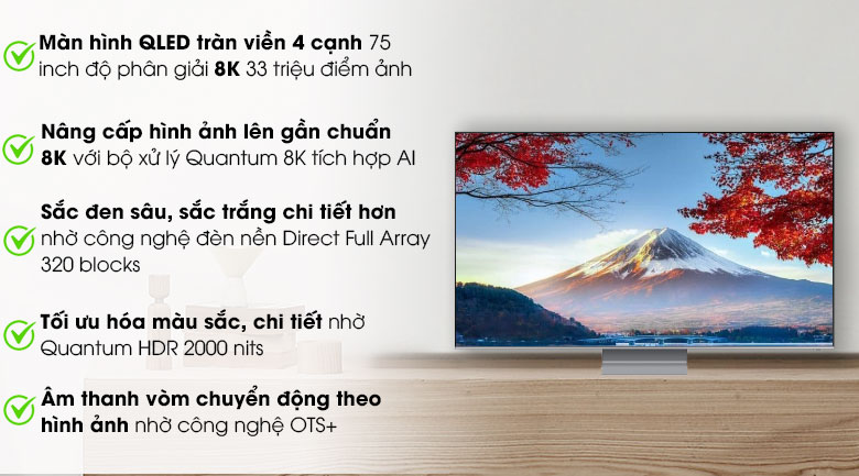 Tivi Samsung Qled 8K 9