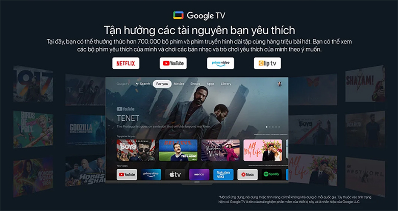 Tivi Skyworth 50 inch 4K 50SUE7600 2