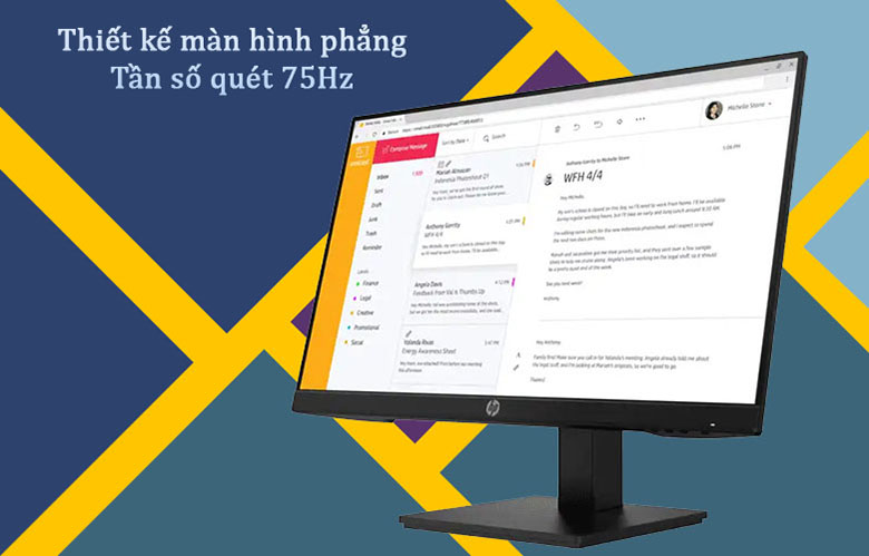 Màn hình máy tính HP P24H-G4-7VH44AA 23.8 inch FHD IPS