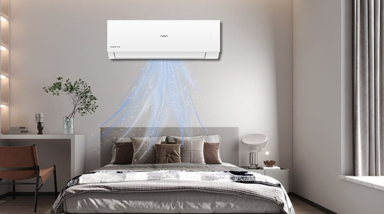 Điều hòa Aqua 1 chiều Inverter 12500 BTU AQA-RV13QCN