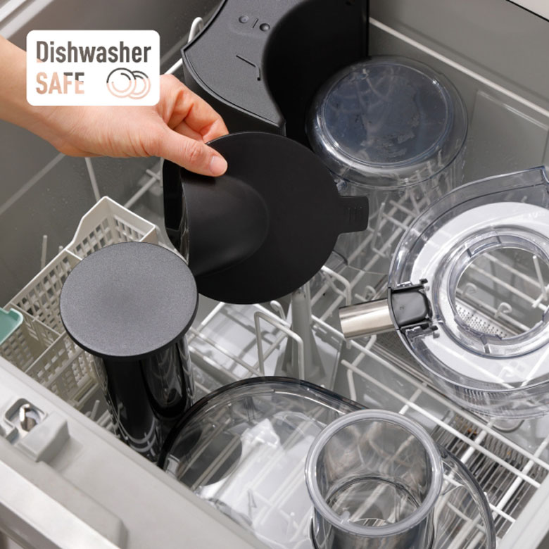 Máy ép đa năng Panasonic MJ-CB800SRA - Vệ sinh dễ dàng bằng máy rửa bát