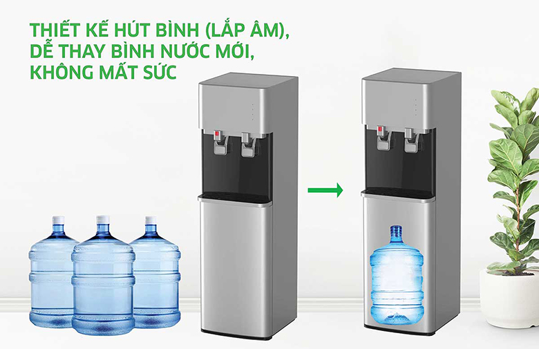 Cây nước nóng lạnh Kangaroo KG57A3 hút bình